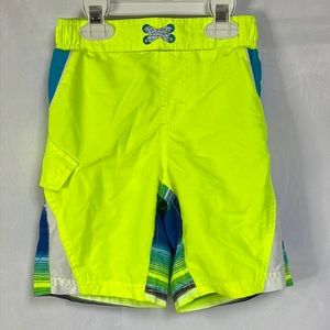 OP Neon Yellow Swim Trunks